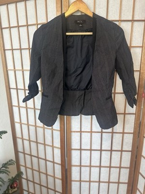 BCX WOMEN SUIT BLAZER OFFICE WORK SMALL S