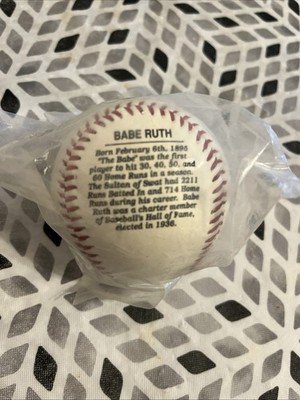 Babe Ruth 100th Anniversary Commemorative Edition Baseball Sealed In Plastic