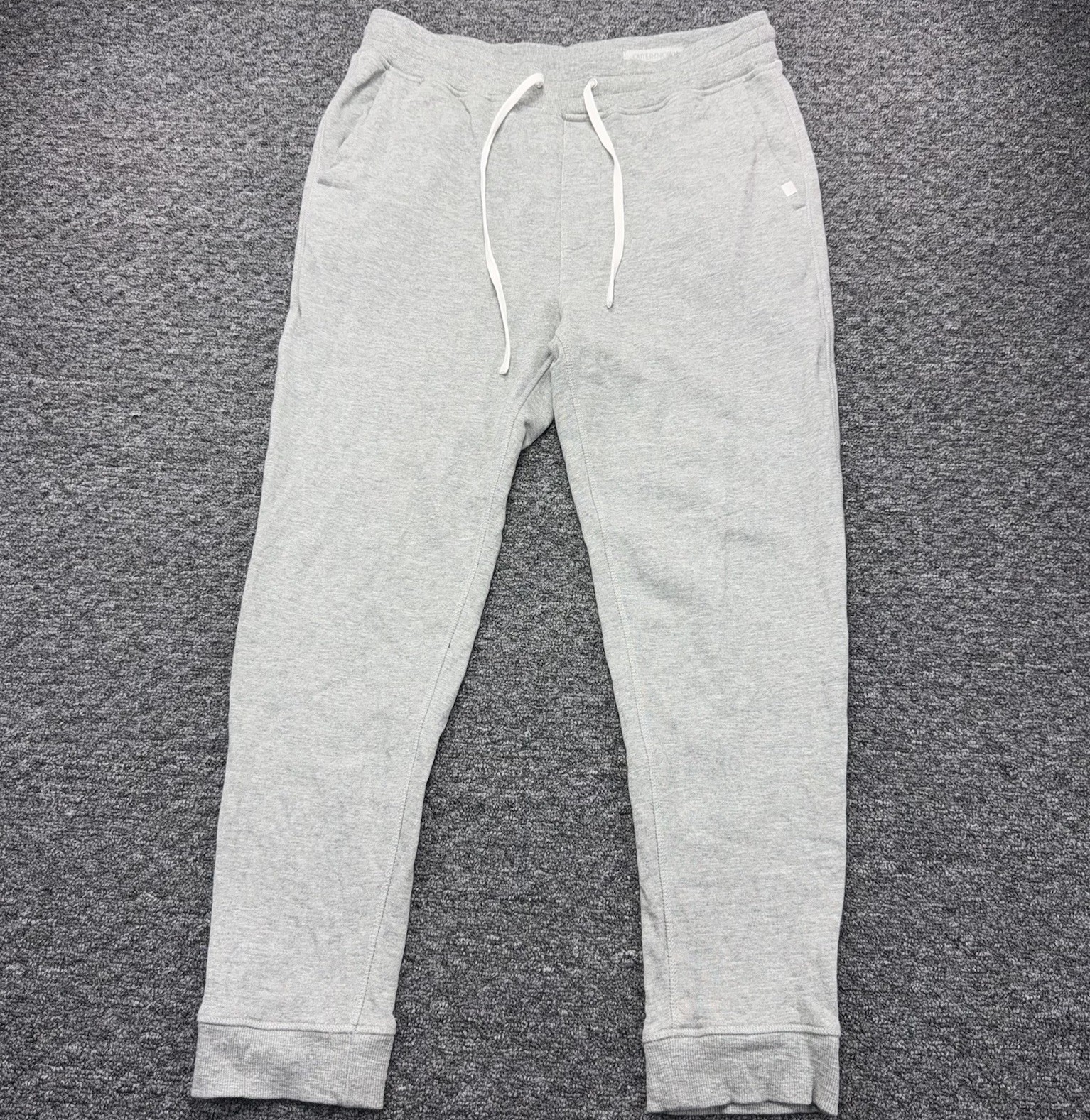 Outerknown Sur Sweatpants Joggers Mens Large Gray Hemp Organic Cotton Drawstring