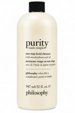 Philosophy Purity Made Simple One-Step Facial Cleanser - 32oz NEW