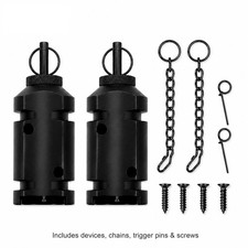 2 Pack 12g Perimeter Trip Alarm Outdoor Camping Security Alert Device
