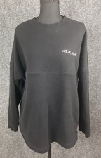 Maternity "Mama" Sweatshirt Black Large Crewneck Mom