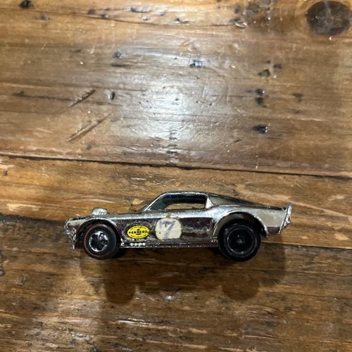 Vintage Redlines Hot Wheels 1969 Mustang Boss Hoss Chrome Club Car