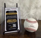 Jim Abbott Autographed Baseball w/ JSA
