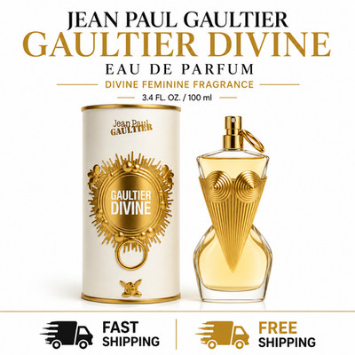 Gaultier Divine by Jean Paul Gaultier 3.4 oz EDP Perfume Women New ''Tester''