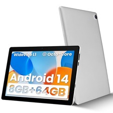 2025 Tablet 10.1" Android 14 Tablet 8 64GB Octa Core 1280 800 HD IPS WIFI Touch