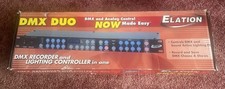 ELATION DMX DUO DMX RECORDER LIGHTING CONTROLLER FOR DJ / PARTY- NEVER USED