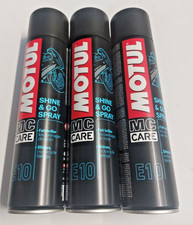 MOTUL MC CARE E10 SHINE & GO SPRAY A BASE SILICONICA RAVVIVA PLASTICA CARENE