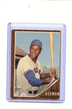 1962 Topps George Altman Chicago Cubs #240  ⭐️💥🎯 G/G+