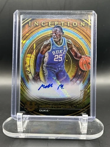 Mark Mitchell  2022-23 Topps Bowman Inception Auto /50 Prospect Duke IAJR-MM