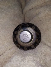 Sargent and Greenleaf  brand mechanical lock dial, locksmith For Parts Or Repair