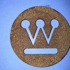 WESTINGHOUSE MEDAL Super Saturday Award w/ribbon cork W coaster — photo 5