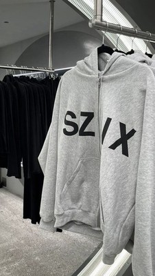 Authentic Yeezy YZY HD-10 Grey Zip-Up Hoodie (CDMX Pop-Up version
