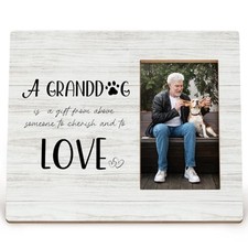 Pet Dog Grandma Grandpa Picture Frames for Women Men, Dog Grandma granddog