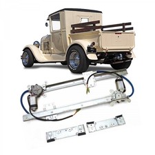 2 Door Flat Glass Power Window Conversion For 1928 Model A Pickup - Flatback