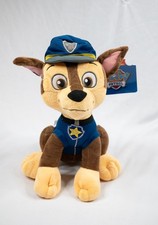 Paw Patrol Chase Plush Toy Cop, NWT Large 15 Inch kidcore dog stuffed animal