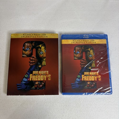 FIVE NIGHTS AT FREDDY'S 2 UNLEASHED EDITION BLU RAY W/ SLIPCOVER NO DIGITAL