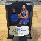 Jalen Brunson 2018-19 Dominion Rookie Patch On-Card Auto /199 RPA NY Knicks Mavs