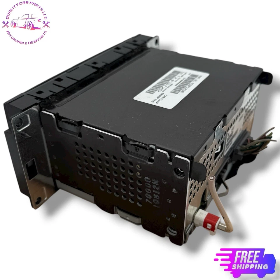 🚗✅ 2007-2014 Chrysler Dodge Jeep AM FM Radio CD Player Aux OEM Р05091195AB - Image 2 of 4