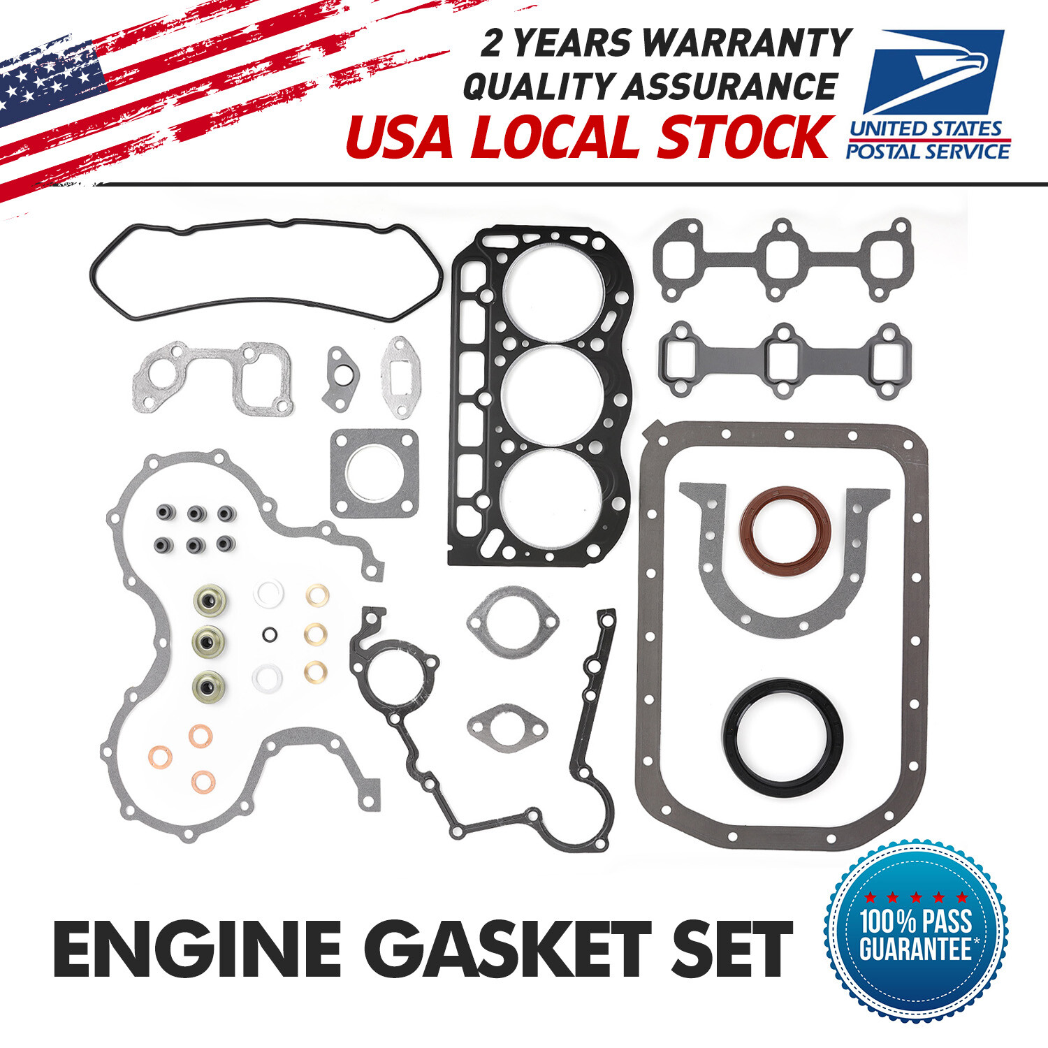 Engine Gasket Kit Set  DM950 DM950D 825527 For 2005-2007 Kawasaki Mule