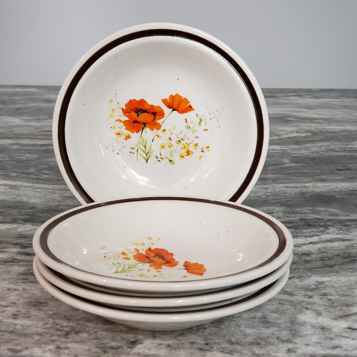昭和レトロ 新品未使用 KARINA JAPAN STONEWARE 5枚セット 昭和レトロ 新品未使用 KARINA JAPAN STONEWARE 5枚セット 【公式通販】
