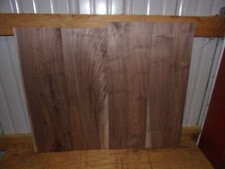 4 PC WALNUT WOOD BOARDS KILN DRIED LOT 1577V 7/8" THICK