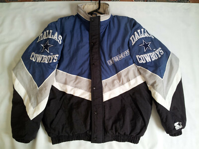 Vintage STARTER PRO LINE AUTHENTIC DALLAS COWBOYS FULL ZIPP WINTER