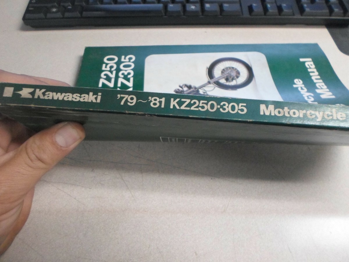 Kawasaki Factory Service Manual 1979-1981 Z250 KZ305 99924-1019-03