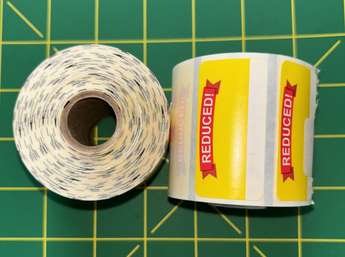 2 Label Sticker Roll of 596 2