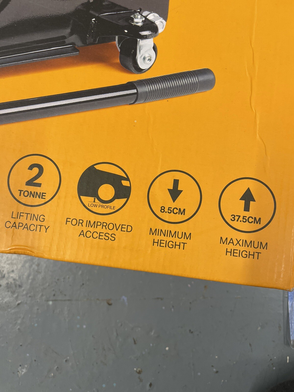 Halfords 2 Tonne Low Profile Hydraulic Trolley Jack eBay