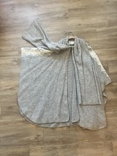 Hilda Ltd Pure Wool Shawl One Size Cape Nordic Icelandic Snowflake Iceland Made