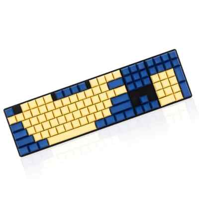 DSA Blank Penumbra Yellow PBT Keycaps