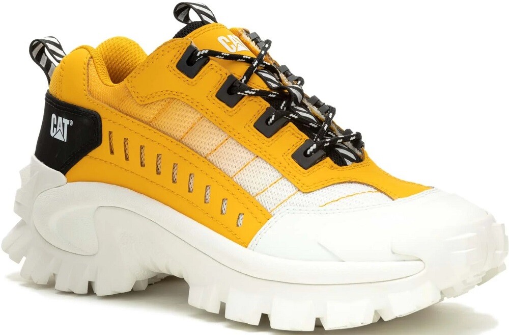 Chaussures Caterpillar Intruder P111294 – Sneakers Homme Jaune – Neuf Avec Emballage