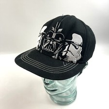 Star Wars Storm Troopers and Darth Vader Black Baseball Hat Cap Youth Snapback
