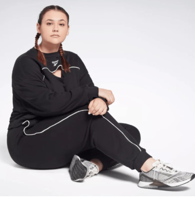 Reebok Women's Piping Joggers NWT Sz S