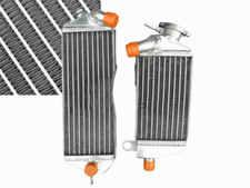 pour Kawasaki KDX200 KDX 200 E1-E6 1989-1994 1993 1992 1991 Aluminium Radiateur