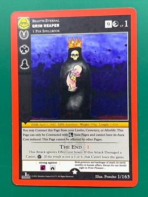 Grim Reaper 1/163 Metazoo 1st Edition Nightfall | eBay Grim Reaper 1/163 Metazoo 1st Edition Nightfall | eBay