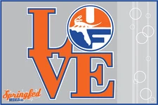 Florida Gators LOVE w/ PELL SHIELD Vinyl Decal UF Sticker for Almost Anything!