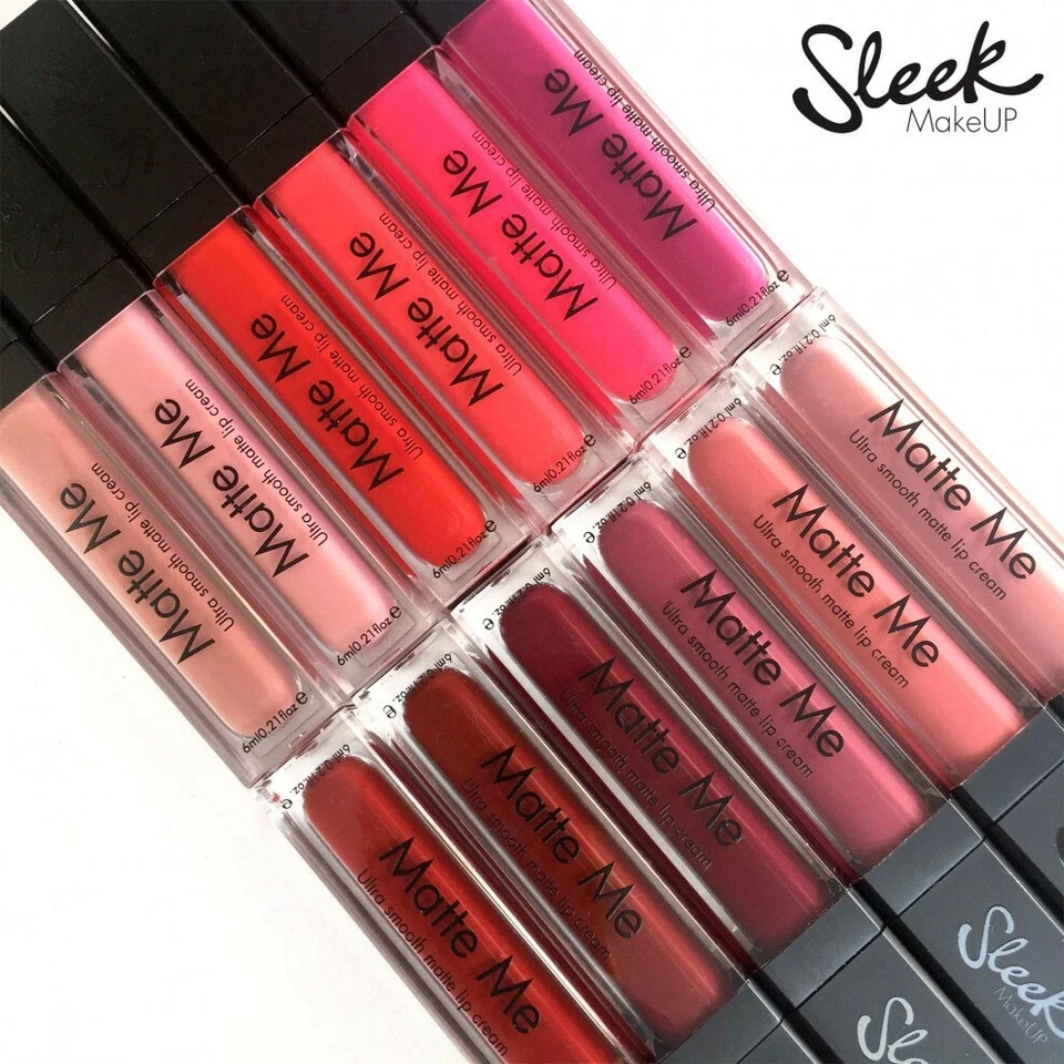 Sleek MakeUP Matte Me Liquid Lipstick Ultra Smooth Lip Cream 6ml ☆ Choose Color - Image 2 of 4