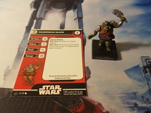Star Wars Miniatures Alliance & Empire 44 Gamorrean Guard