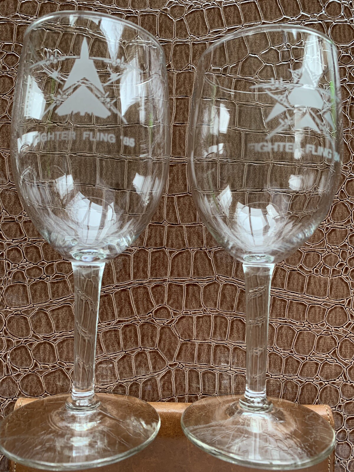 Airforce Commemorative Wine Glasses eBay