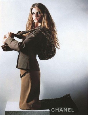 CHANEL FW1999 Choco Bar Body Bag Brown | eBay