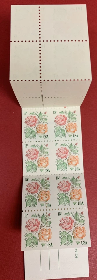 U.S., 1978, Scott #1737, Complete Booklet (2 Panes of 8), Freak Perfs, Mint, NH - Image 2 of 3