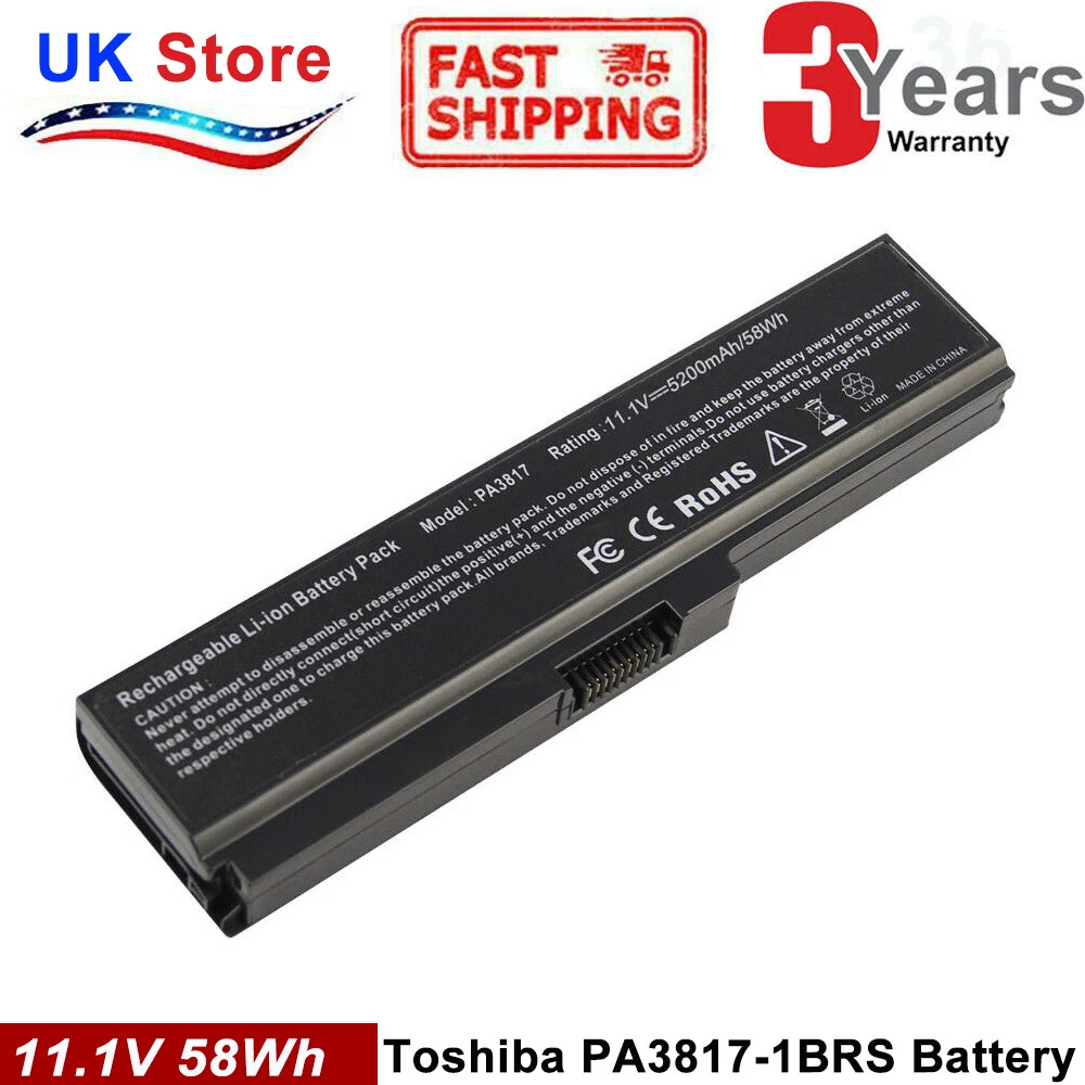 L750 PA3817U 1BRS Laptop Battery for Toshiba Satellite L745 L750
