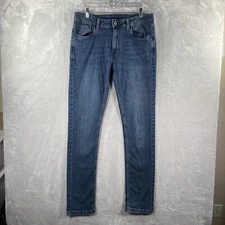 The Perfect Jean NYC Jeans men's 33x35 Blue Denim Slim Fit Dark Wash Stretchy