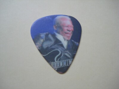 B.B. BB King Lucille Black Back Logo Guitar Pick Rare #5