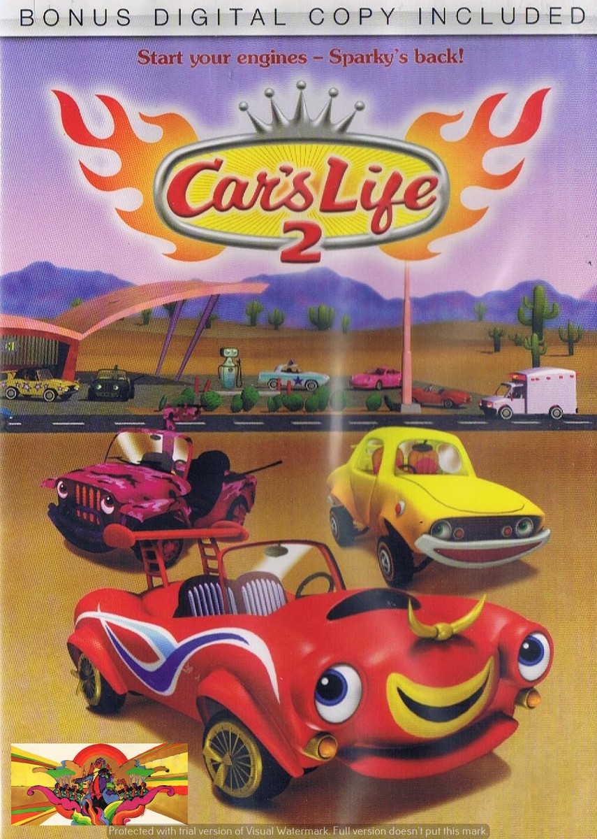 Car's Life 2 (DVD, 2011) Family Children Animation RARE NEW