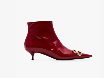 balenciaga pointy boots