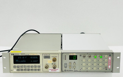 HP Hewlett Packard 8156A Option Attenuator with JDS Uniphase SBIC10041+27XF000FA