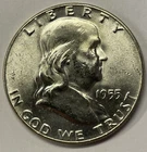 1955 P Franklin Half Dollar KEY-DATE - Uncirculated #2